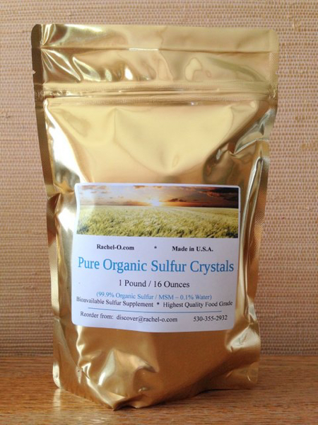 Pure Organic Sulfur Crystals MSM